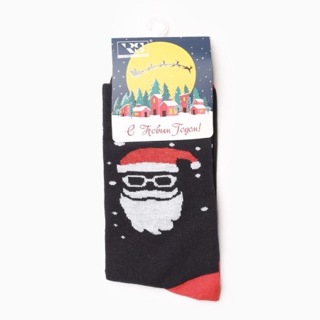 Socks male Santa Mororoz, color, size 40-44-2
