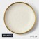 Porcelain Serving dish Magistro Poursephona, D = 21 cm, beige color