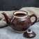 Rishtan ceramics "Patterns", 700 ml, brown