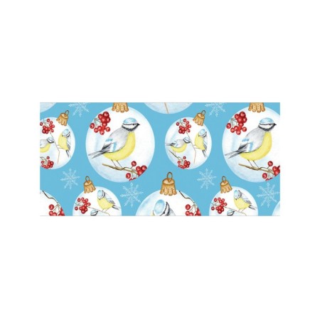 Basket for toys "Tits on a branch, size 40x60 cm-1