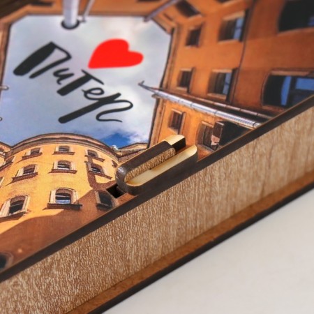 Casket "Dvor" 17x8.5x3.5 cm-1