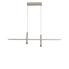 Suspended Mantra Esparta, LED, 1400LM, 3000K, 1030x80x1500 mm, white color
