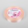 Satin tape, 12 mm × 23 ± 1 m, color cream-yellow No. 06