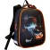 School backpack 38 x 30 x 16 cm, ergonomic back, Stavia Travel, multicolor