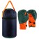 Boxing children's kit: gloves, pear d = 25 cm, h = 40 cm, mix color