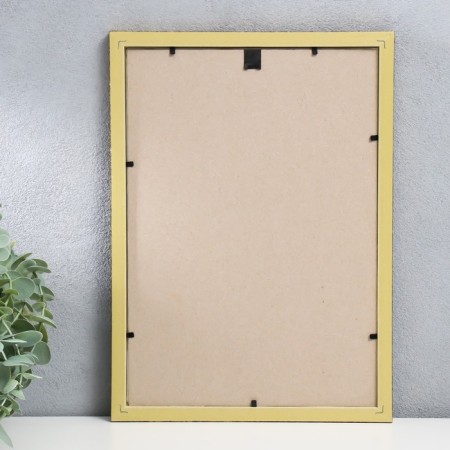 Photo frame Plastic "Kame" 21x30 cm, aged gold-2