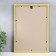 Photo frame Plastic "Kame" 21x30 cm, aged gold