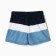 Male sports shorts, dark blue /white /blue, size 54 (xxl)