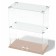 Desktop window, 1 shelf, 600 × 300 × 700, chipboard, glass color Book light