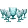 Bekker drinks, 7 items, turquoise color