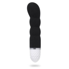 Vibrator with stimulation of the point G, 17 x 3.5 cm, black