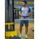 Sports T -shirt male ise, size 52, white color