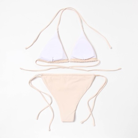 Swimsuit female separate minku color Milk size 44-7