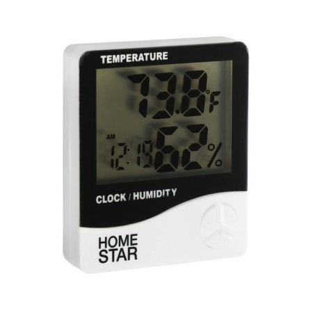Homestar HS-0108, digital, indoor, moisture measurement, white