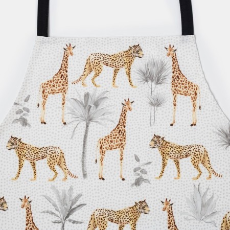 Apron "Ethel" Beautyful Kitchen 70x60 cm, 100% cotton, sarzha 190 g/m2-1