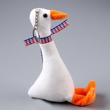 Soft toy "Gusenok", on a key fob, color mix-5