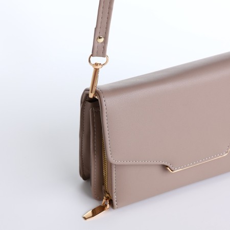 Women's bag with lightning, gray color-4