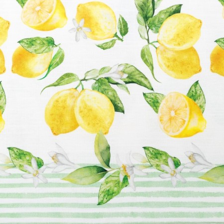 GPEC "Ethel" lemons 220x147 cm, 100% HL, reps 190 gr/m2-1