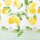 GPEC "Ethel" lemons 220x147 cm, 100% HL, reps 190 gr/m2