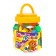Lacing in the bank "Funny Beads", 60 pcs., According to Montessori Methods
