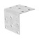Fixing corner 50 x 50 x 50 x 2 mm, Gots, in the package 100 pcs.