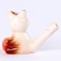 Ceramic “Bear” whistle 3.5 × 7.5 × 5 cm