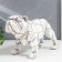Souvenir Polystone 3D "English bulldog" Bezh 15x11x28 cm