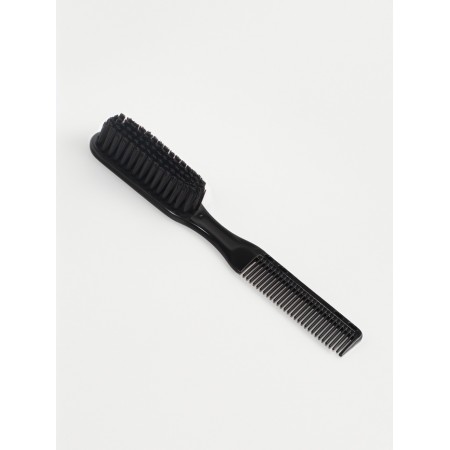Comb-Brutta for Barbershop 17*2.5*2cm Plastic Black Package QF