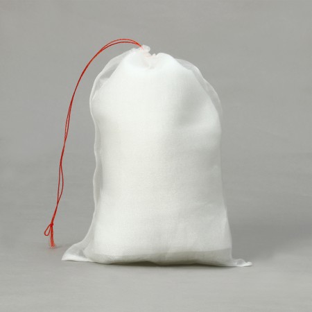 Nylon bag for storing vegetables and fruits, 40 × 60 cm, with ties, Greengo-1