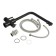 Kitchen mixer Zein Z4261, with output for drinking water, stainless steel, black