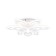 LED LED ceiling Ambrella Acrylica Original FA4547 with a remote control, 113W, LED, white color, white matte