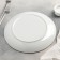 Ceramic lunch plate "Vignette", D = 26 cm, beige color
