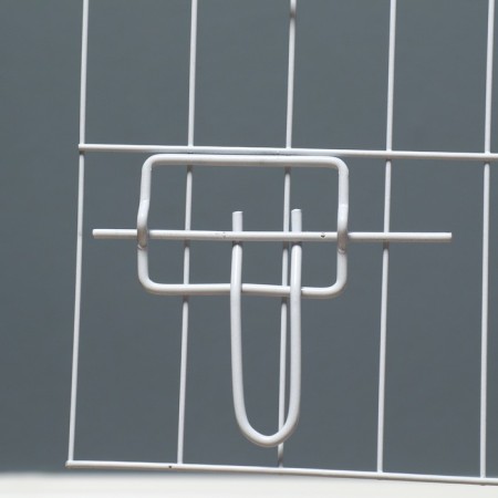 A cell for dogs and cats, a two -tier 61 x 42 x 50 cm, white-6