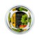 Glass container Regent Inox Desco, Round, 0.4 liters