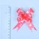 Bow - butterfly no1.8, red