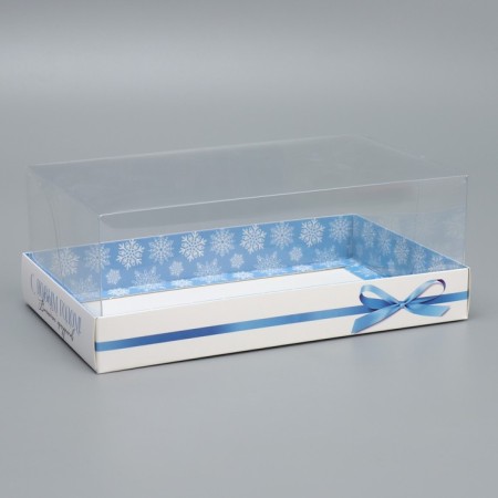 Box for dessert "Magic Holidays", 22 x 8 x 13.5 cm, New Year-1