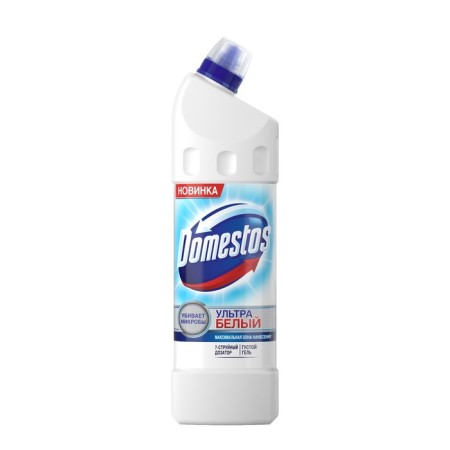 Domestos plumbing gel "Ultra Bely", for the toilet, 1 liter