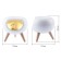 Children's nightlight-NLED-467-1W-W Lamp Cat Cat White