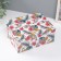 Cardboard Cardboard "Tropics" set 3 pcs 29.5x21.5x9.6 24.5x18.5x9 19.5x15x8.2 cm