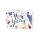 A set of napkins for setting the table "Happy New Year", rectangular, rounded edges, size 30x46 cm, 4 pcs