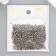 Glass glass 11/0 "cylinder. Silver gloss" 10 g