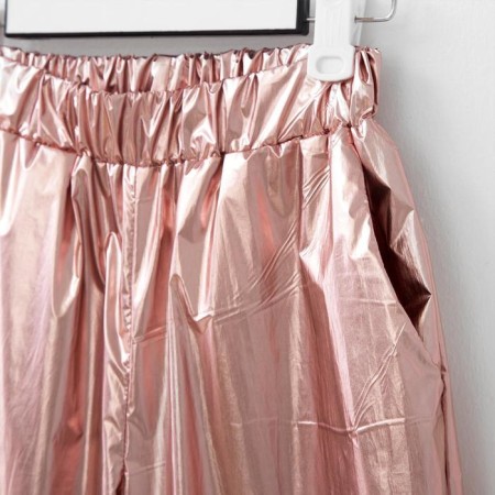 Women's pants Minaku: Trend Zone, pink color, size 38, height 152-6