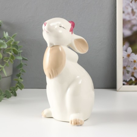 Souvenir Ceramics "Rabbits Milash" White Mix 20x10x10.5 cm-8