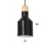 Bayerlux suspension Bayerlux "Puma" 1x40W E27 Black/brown 12x12x70cm
