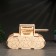 Gift box "Tank", 24.5 x 12 x 15.5 cm, dump truck