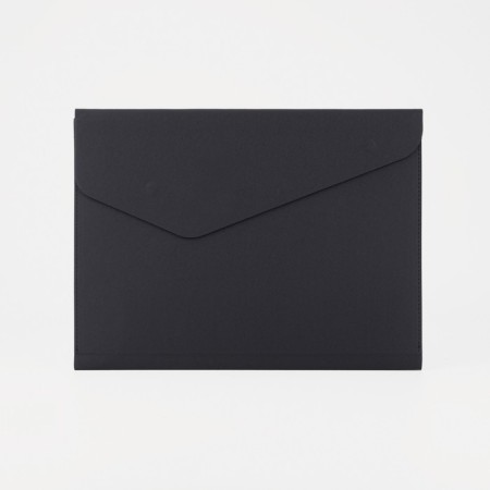 Folder for documents, black color