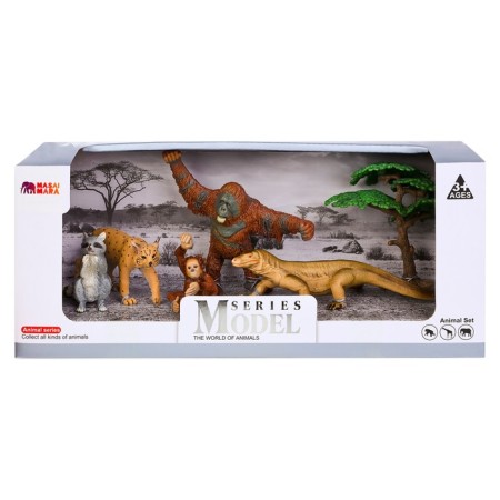 Набор фигурок «Мир диких животных», 6 фигурок-5