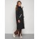 Coat insulated winter female, size 50, black color