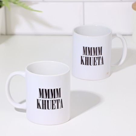 Sublimation mug "MMM KHUETA", with application
