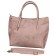 Shopper bag, lightning department, external pocket, pink color